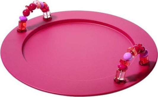 Alessi Ba-Rock Dienblad Roze