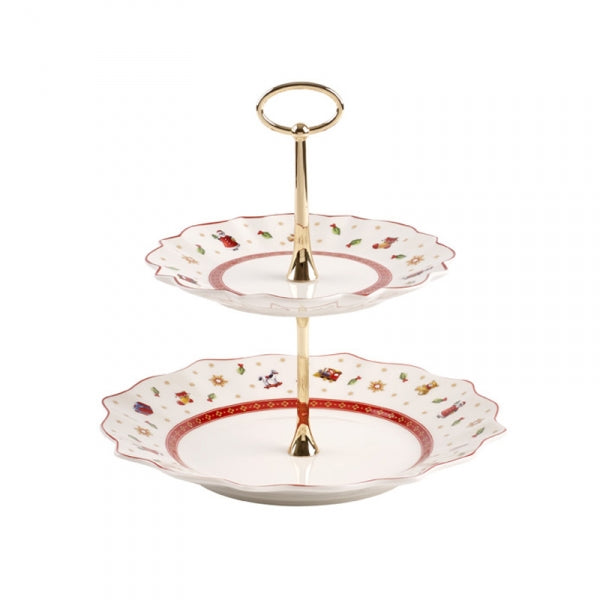 Villeroy & Boch Toy's Delight Etagère 2-Laags Porselein 24 cm