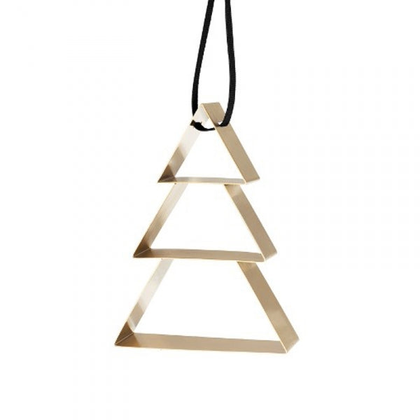 Stelton Figura Ornament Kerstboom Goud