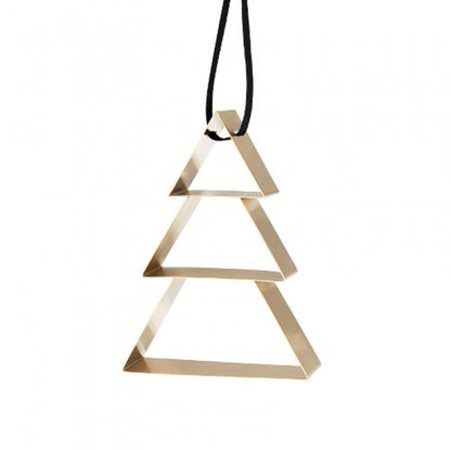 Stelton Figura Ornament Kerstboom Goud