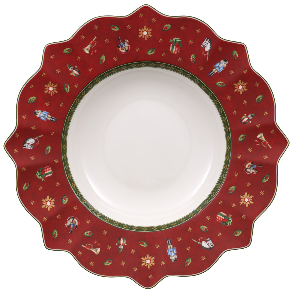 Villeroy & Boch Toy's Delight Diep Bord Rood