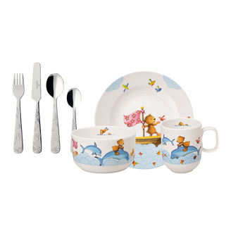 Villeroy & Boch Happy As A Bear Kinderserviesset Premium Porselein 7-Delig