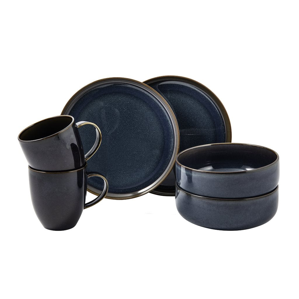 Villeroy & Boch Crafted Denim Ontbijtset 6-Delig