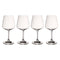 Villeroy & Boch Ovid Rood Wijnglas 4 Stuks