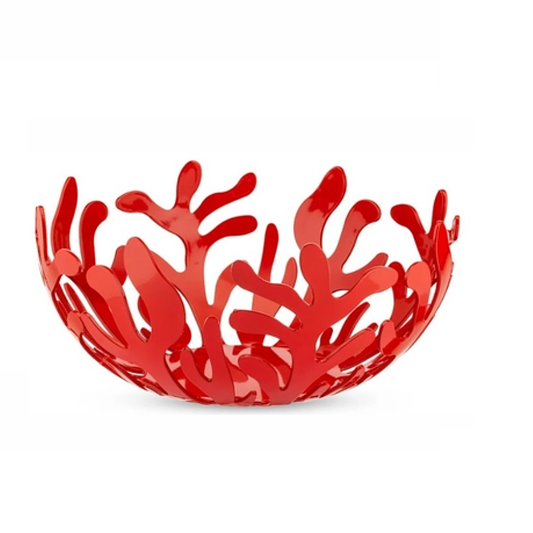 Alessi Mediterraneo Fruitschaal Rood 21 cm