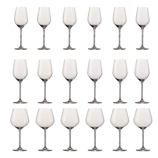 Schott Zwiesel Fortissimo Glazenset 18-Delig – Wijnglas Van Schott-Zwiesel In Rvs-Glanzend Kristal Glas