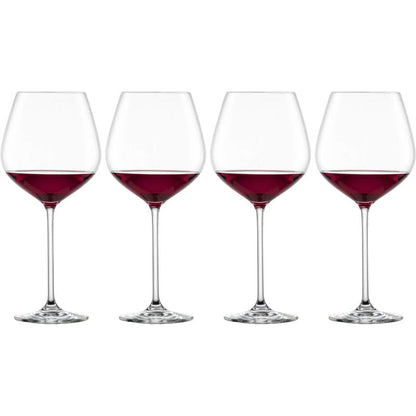 Schott Zwiesel Fortissimo Bourgogne Glas 74 Cl 4 Stuks – Wijnglas Van Schott-Zwiesel In Rvs-Glanzend Kristal Glas