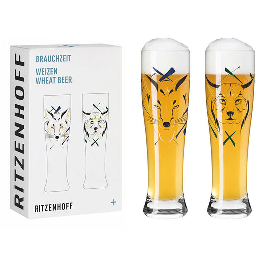 Ritzenhoff Brauchzeit Witbier Glas 23/24 2 Stuks – Bierglas Van Ritzenhoff In Rvs-Glanzend Kristalglas