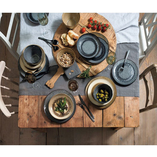 Leonardo Matera Diep Bord Grijs 21 cm