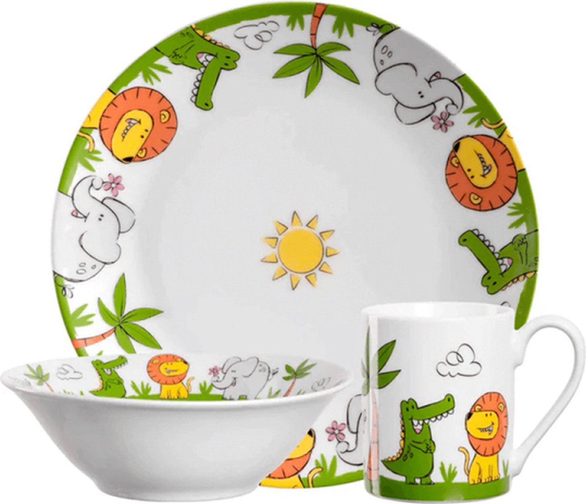 Leonardo Bambini Kinderservies Jongen 3-Delig