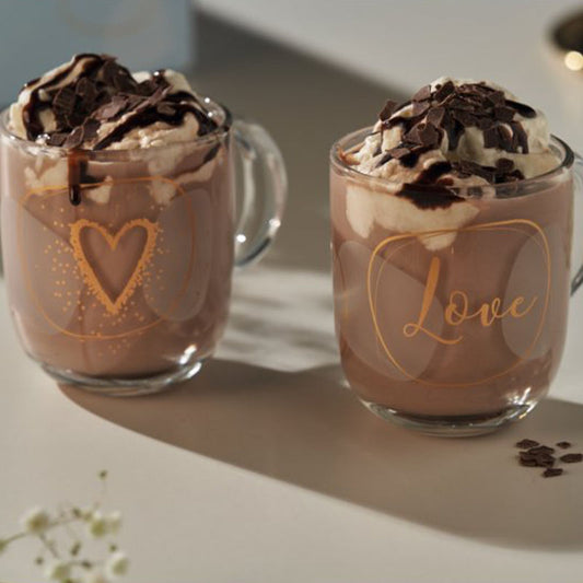 Leonardo Presente Theeglazen Love 2 Stuks