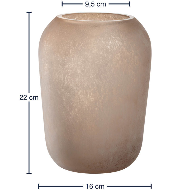 Leonardo Trogolo Vaas Beige 22 cm