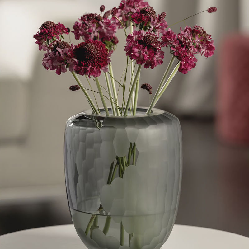 Leonardo Bellagio Vaas Antraciet 22 cm