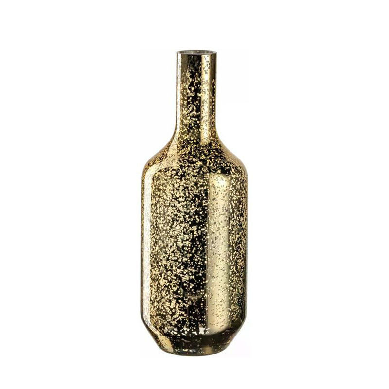 Leonardo Milano Vaas Gold Speckled Medium – Vaas Van Leonardo In Roze Glas