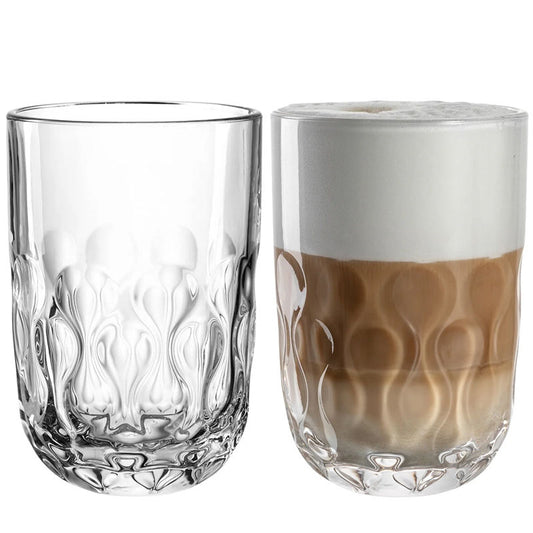 Leonardo Gocce 2 Latte Macchiato Glas 390 ml 2 Stuks