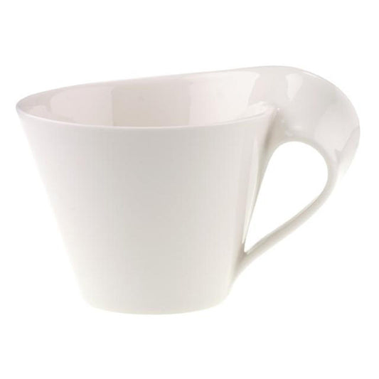 Villeroy & Boch New Wave Caffè Au Lait Kop – Beker Van Villeroy-Boch In Wit Premium Porselein