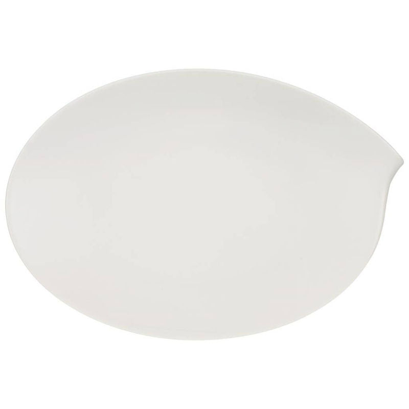 Villeroy & Boch Flow Vleesschaal 36 Cm – Schaal Van Villeroy-Boch In Wit Premium Porselein