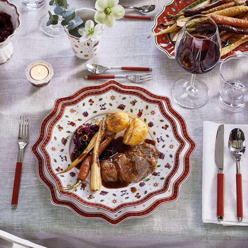 Villeroy & Boch Toy's Delight Schaal Rond Kerstboom 35 cm