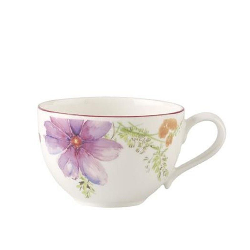 Villeroy & Boch Mariefleur Basic Ontbijtkop 39 Cl – Beker Van Villeroy-Boch In Wit Premium Porselein