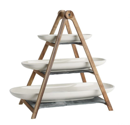 Villeroy & Boch Artesano Original Etagère 3-Laags Leisteen 48,5 cm