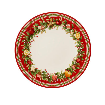 Villeroy & Boch Winter Bakery Delight Bord Vierkant 27 Cm – Bord Van Villeroy-Boch In Zwart Premium Porselein