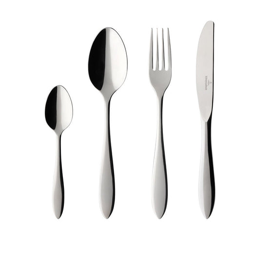 Villeroy & Boch Arthur Bestekcassette 30-Delig – Bestekcassette Van Villeroy-Boch In Wit Roestvrij Staal