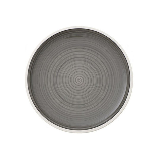 Villeroy & Boch Manufacture Gris Diep Bord Porselein 25 Cm – Bord Van Villeroy-Boch In Wit Premium Porselein
