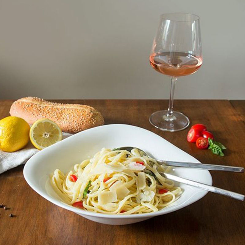 Villeroy & Boch Dune Vapiano Pastaschaaltjes 2 Stuks – Schaal Van Villeroy-Boch In Wit Premium Porselein