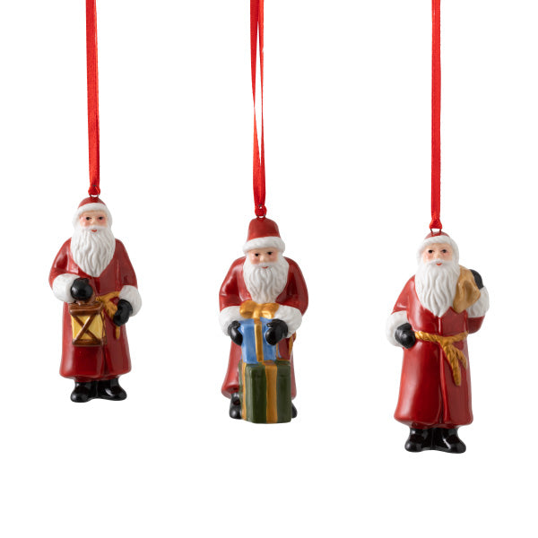 Villeroy & Boch Nostalgic Ornaments Kerstman 3 Stuks