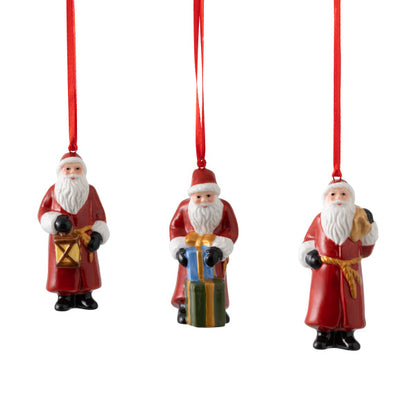 Villeroy & Boch Nostalgic Ornaments Kerstman 3 Stuks
