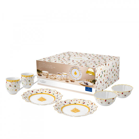 Villeroy & Boch Toy's Delight Ontbijtset 6-Delig Special Edition 10-Jarig Jubileum