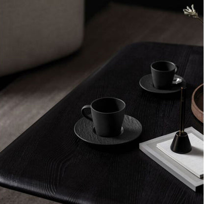 Villeroy & Boch Manufacture Rock Koffiekop Zwart – Beker Van Villeroy-Boch In Wit Premium Porselein