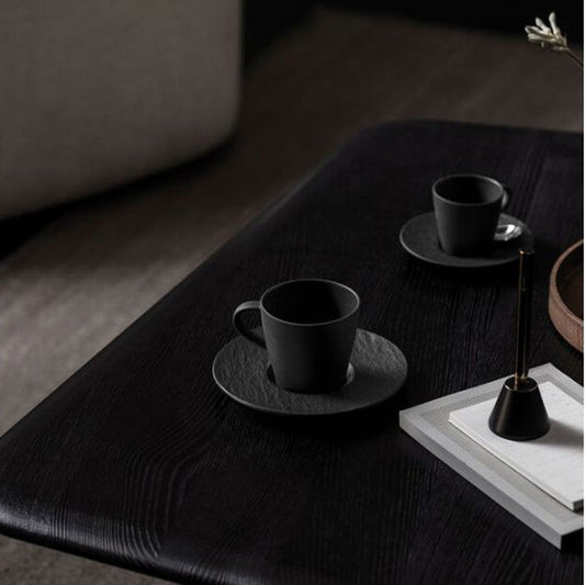 Villeroy & Boch Manufacture Rock Koffiekop Zwart – Beker Van Villeroy-Boch In Wit Premium Porselein