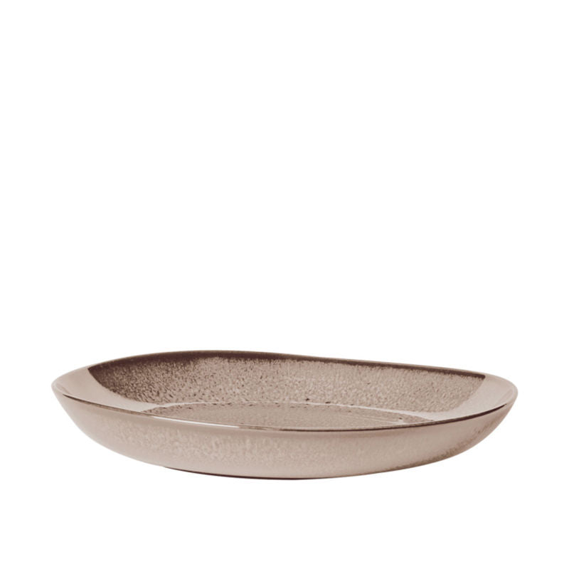 Villeroy & Boch Lave Beige Schaal Plat Aardewerk 28 Cm – Schaal Van Villeroy-Boch In Wit Aardewerk
