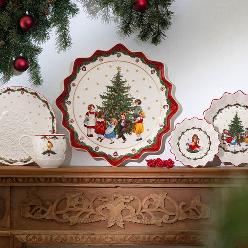 Villeroy & Boch Toy's Fantasy Gebaksschaal Dansende Kinderen