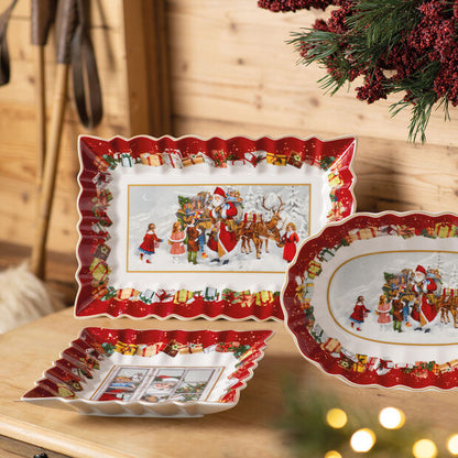 Villeroy & Boch Toy's Fantasy Schaal Ovaal Santa Kids