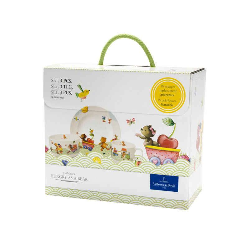 Villeroy & Boch Hungry As A Bear Kinderset 3-Delig