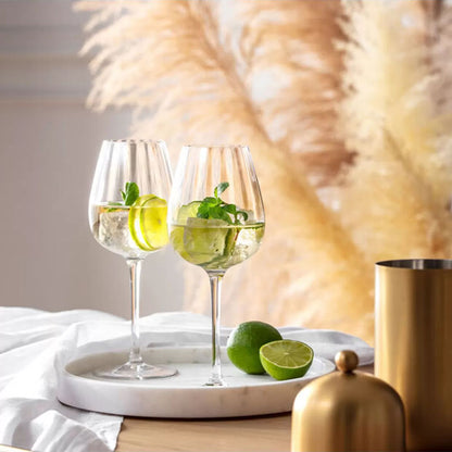 Villeroy & Boch Rose Garden Wit Wijnglas 4 Stuks