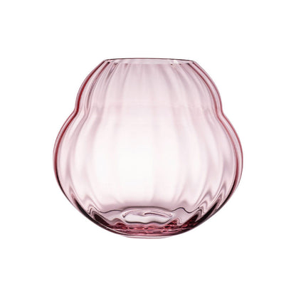 Villeroy & Boch Rose Garden Home Vaas/Windlicht Hurricane Rose – Vaas Van Villeroy-Boch In Wit, Rood Kristal Glas