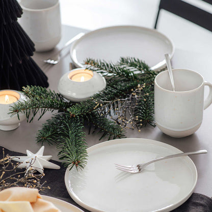 Villeroy & Boch Winter Glow Mok Vallende Ster – Kerst Servies Van Villeroy-Boch In Zwart Premium Porselein