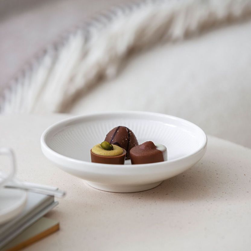 Villeroy & Boch Afina Bowl Small – Schaal Van Villeroy-Boch In Rvs-Mat, Zwart Premium Porselein