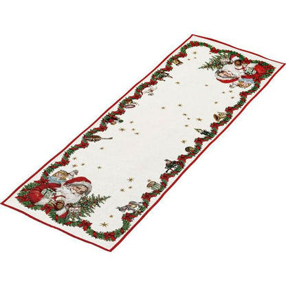 Villeroy & Boch Toy's Fantasy Tafelloper Gobelin Kerstman 49 X 143 cm