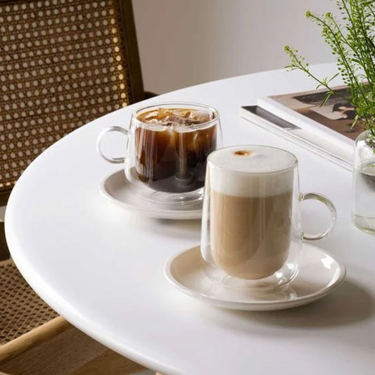 Villeroy & Boch Artesano Hot&Cold Beverages Latte Macchiato Glas Dubbelwandig 36 Cl 2 Stuks – Beker Van Villeroy-Boch In Wit Glas