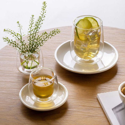 Villeroy & Boch Artesano Hot&Cold Beverages Espresso Mok Dubbelwandig 2 Stuks – Beker Van Villeroy-Boch In Wit Glas