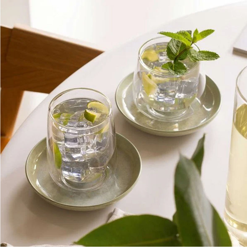 Villeroy & Boch Artesano Hot&Cold Beverages Cappuccino Mok Dubbelwandig 2 Stuks – Beker Van Villeroy-Boch In Wit Glas