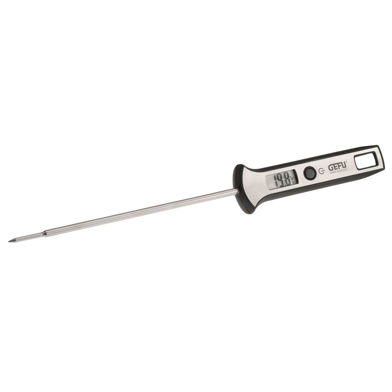 Gefu Scala Braad- En Oventhermometer – Thermometer Van Gefu In Helder, Zwart Roestvrij Staal