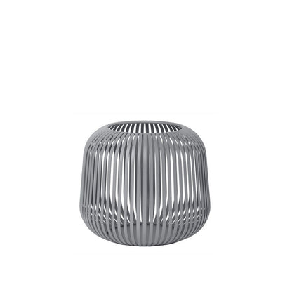 Blomus Lito Lantaarn Steel Grey – Lantaarn Van Blomus In Groen, Goud Staal