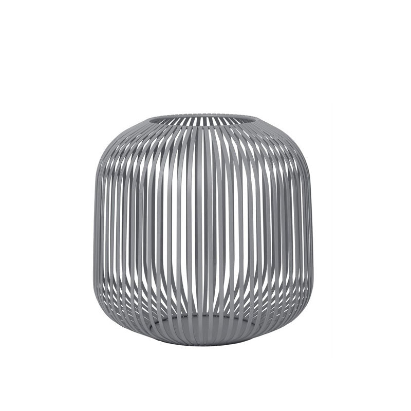 Blomus Lito Lantaarn Steel Grey – Lantaarn Van Blomus In Groen, Rood Staal