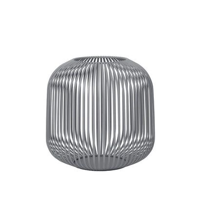 Blomus Lito Lantaarn Steel Grey – Lantaarn Van Blomus In Groen, Rood Staal