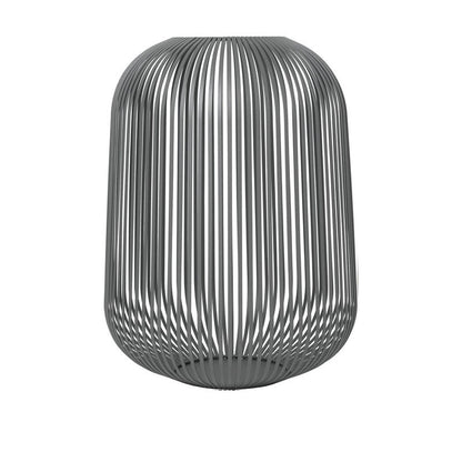 Blomus Lito Lantaarn Steel Grey – Lantaarn Van Blomus In Groen, Rood Staal